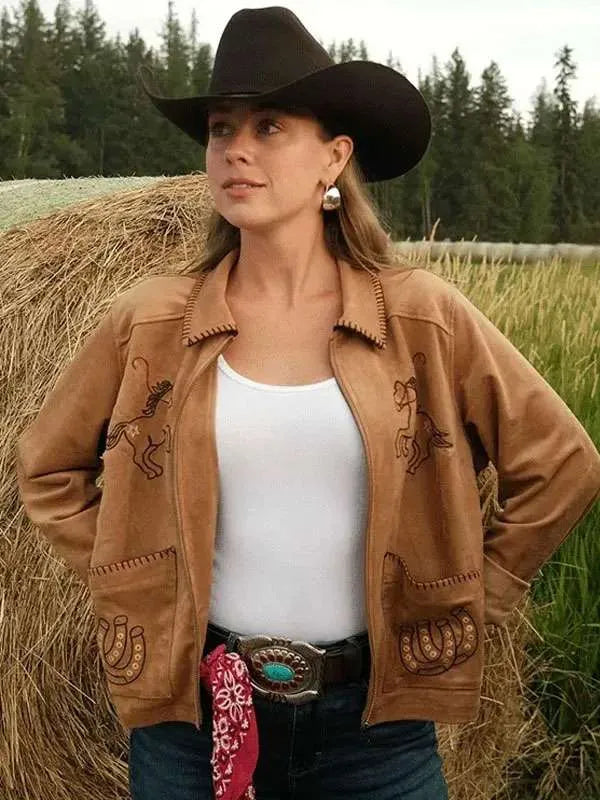 Courtney Steeves Brown Jacket