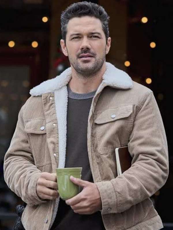 Coyote Creek Christmas 2021 Ryan Paevey Shearling Jacket