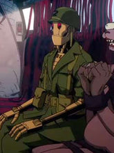 G.I. Robot Creature Commandos Green Costume Jacket