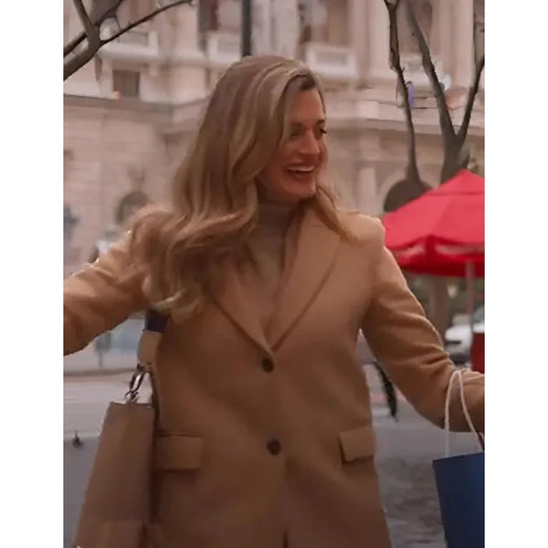 Crimes of Fashion 2024 Brooke D’Orsay Brown Long Coat