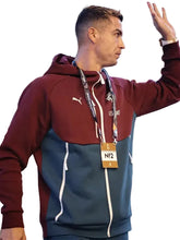 Cristiano Ronaldo 2026 maroon Portugal hoodie front view