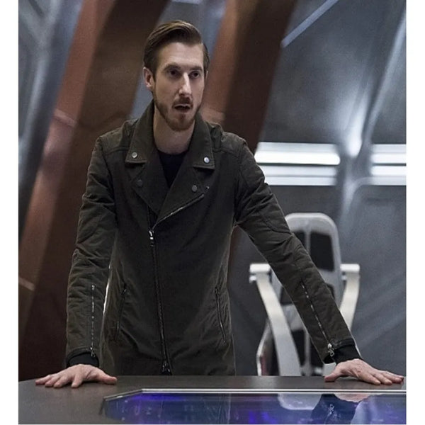 DCs Legends Of Tomorrow Rip Hunter Vegan Leather Jacket