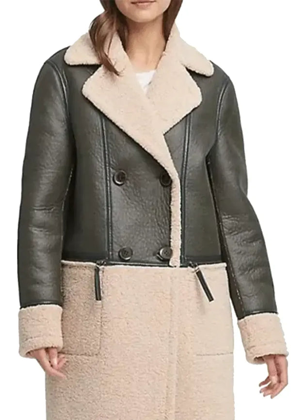 DCs Legends Of Tomorrow Zari Tomaz Shearling Coat