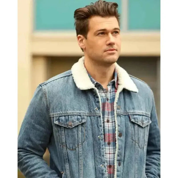 DCs Legends of Tomorrow S05 Nate Heywood Denim Trucker Jacket