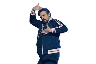 David Harbour DTF St Louis Blue Jacket
