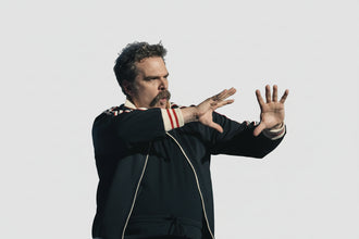 David Harbour DTF St Louis Blue Jacket