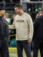 Dan Lanning inspired Oregon Ducks 2026 crewneck sweatshirt