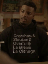 All American Spencer James Black Hoodie