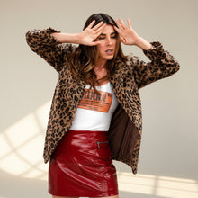 Hollywood Arts 2026 Trina Vega Black Suede Leather Coat