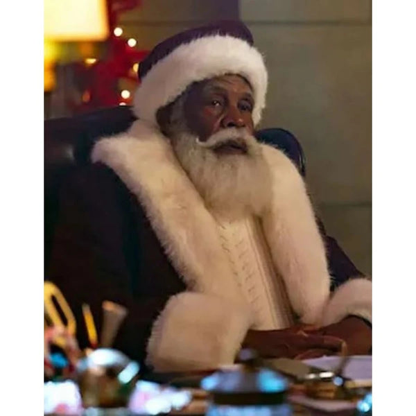 The Naughty Nine 2023 Danny Glover Santa Coat