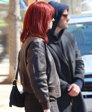 Daredevil Born Again Deborah Ann Woll Bomber Leather Jacket