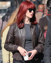 Daredevil Born Again Deborah Ann Woll Bomber Leather Jacket