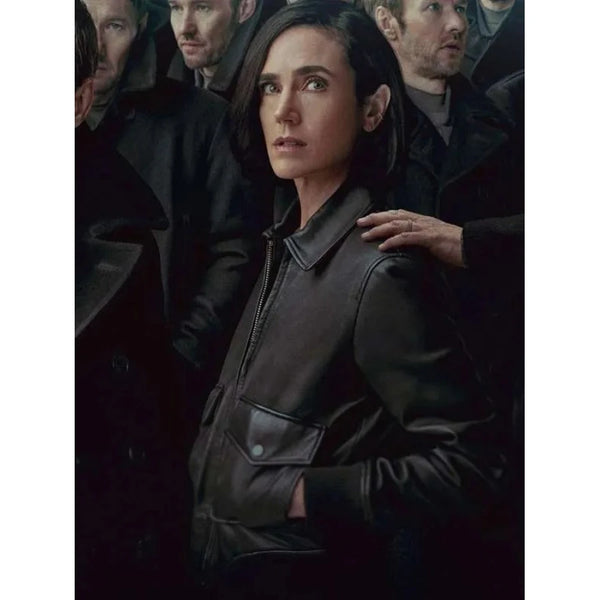 Jennifer Connelly Dark Matter Black Leather Jacket