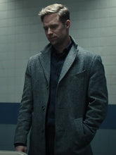 David O’Donnell Reacher S02 Grey Wool Coat