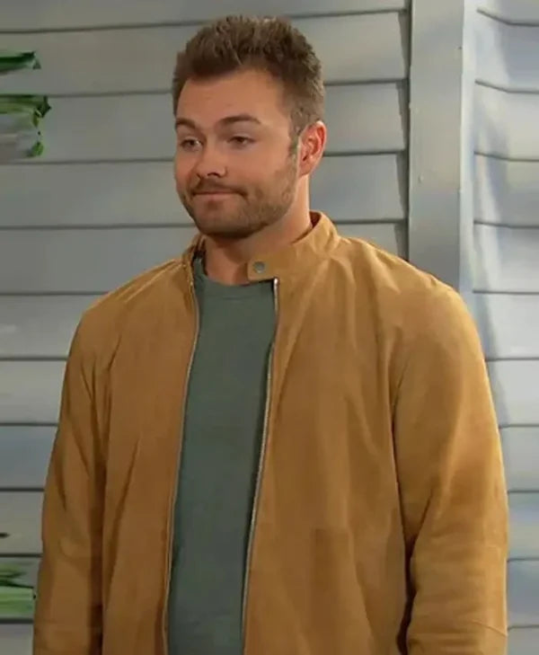 Days Of Our Lives Peyton Meyer Suede Jacket