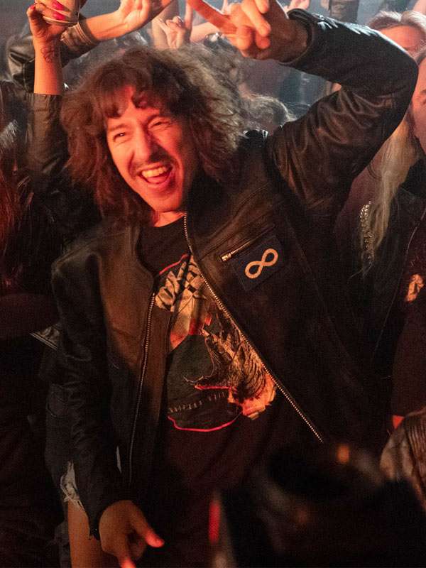 Paul Spence Deaner ’89 Black Leather Jacket