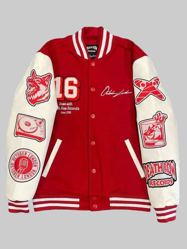 October London Death Row Varsity Jacket