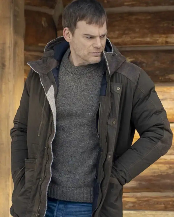 Dexter New Blood Dexter Morgan Brown Hood Jacket