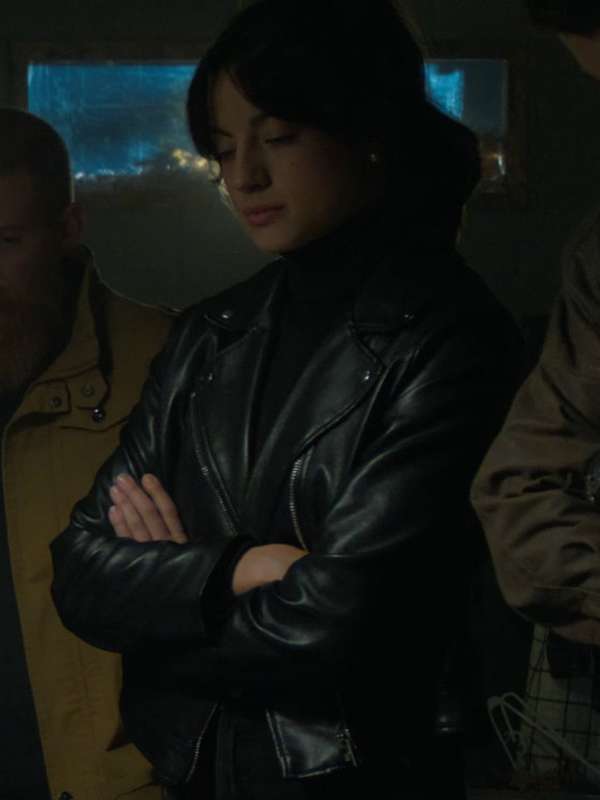 Baylee Toney Disciples In The Moonlight Black Leather Jacket