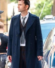 Doctor Who 60th Anniversary 10th Doctor Black Coat