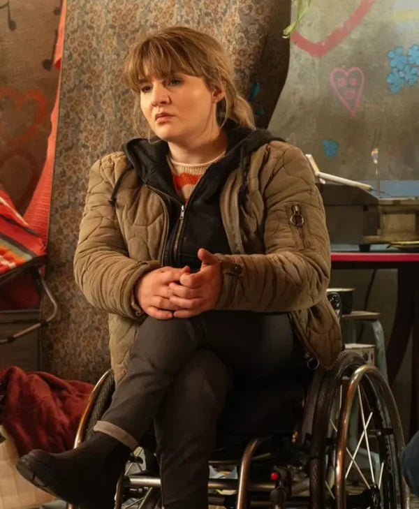 Doctor Who S02 Ruth Madeley Green Jacket