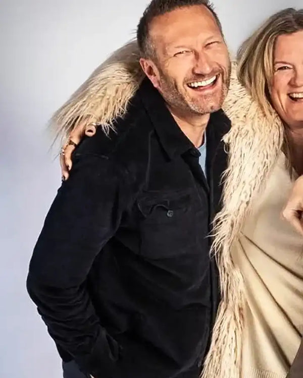 Doctor Who S14 Phil Collinson Black Suede Jacket