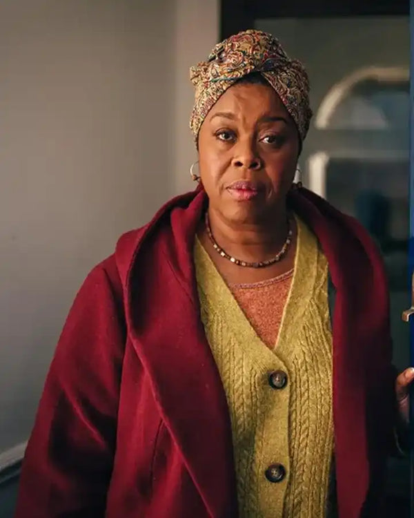 Doctor Who Season 15 Michelle Greenidge Wool Red Robe