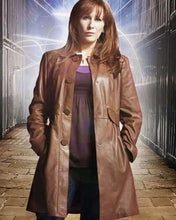 Doctor Who SO 4 Donna Noble Brown Leather Coat