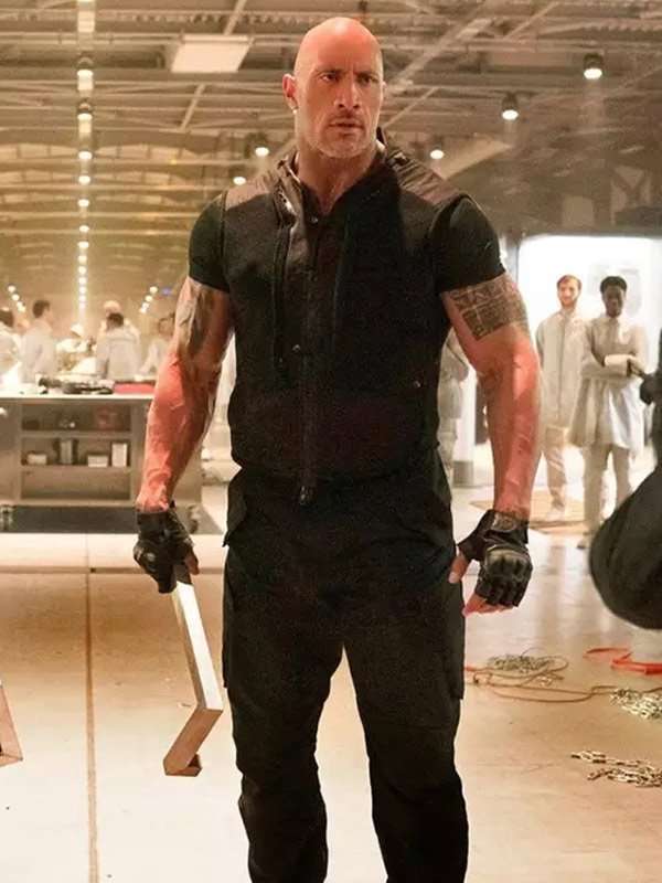 Fast and Furious Hobbs and Shaw Dwayne Johnson Vest