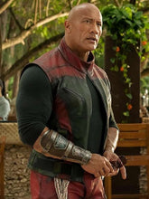 Dwayne Johnson Red One 2024 Leather Vest