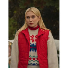 Veronika Slowikowska Exmas 2023 Red Vest