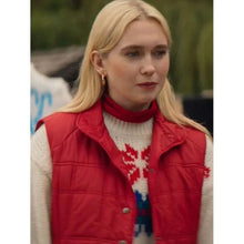 Veronika Slowikowska Exmas 2023 Red Vest