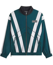 Eagles midnight green windbreaker with elastic cuffs and hem