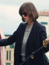 Ursula Brandmeier Eat Pray Bark Blue Blazer