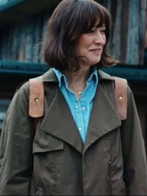 Alexandra Maria Lara Eat Pray Bark Green Cotton Jacket