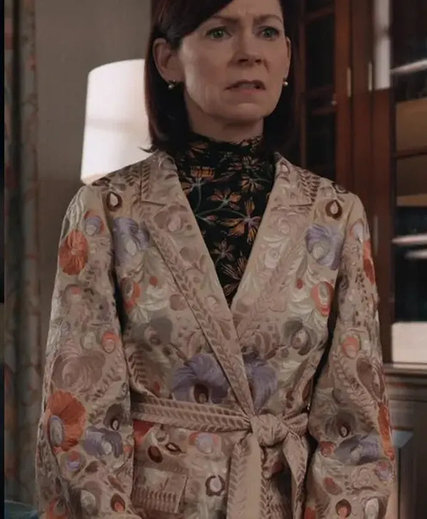 Elsbeth 2024 Carrie Preston Embroidered Wrap Jacket