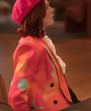 Elsbeth S03 Carrie Preston Pink Dye Blazer | Colorful Blazer