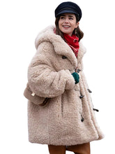 Lily Collins Emily In Paris Shearling Jacket