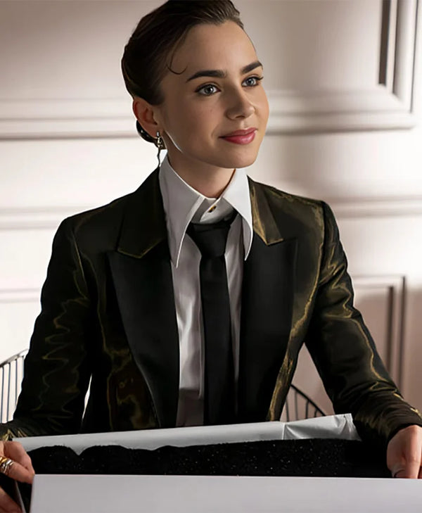 Emily In Paris Season 04 Lily Collins Blazer