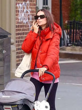 Emily Ratajkowski Orange Jacket