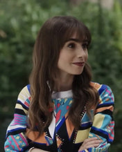 Emily in Paris S03 Lily Collins Designed Blazer