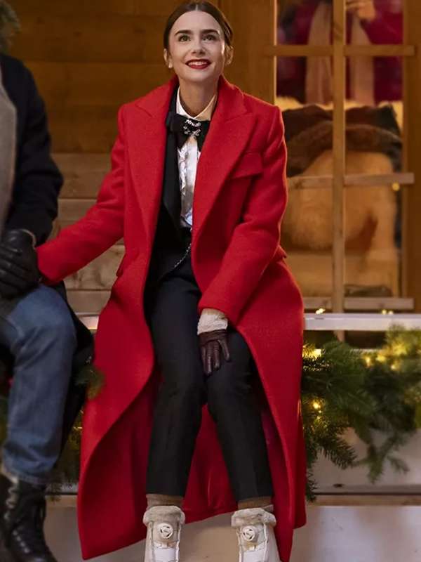 Emily Cooper Emily in Paris S04 Red Coat