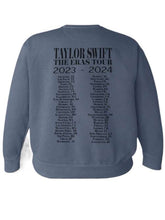 Eras Tour Taylor Swift Blue Sweatshirt