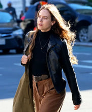 Étoile Lou de Laâge Black Leather Jacket