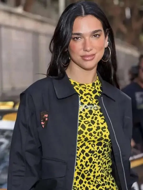 F1 Grand Prix Monaco Dua Lipa Black Jacket