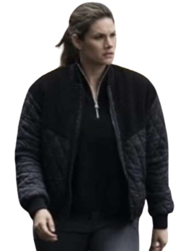 Mag­gie Bell FBI S06 Sher­pa Bomber Jacket