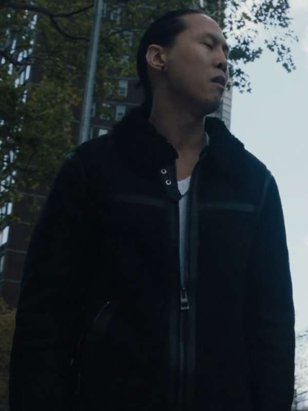 Nico Chao FBI S05 Shearling Leather Jacket