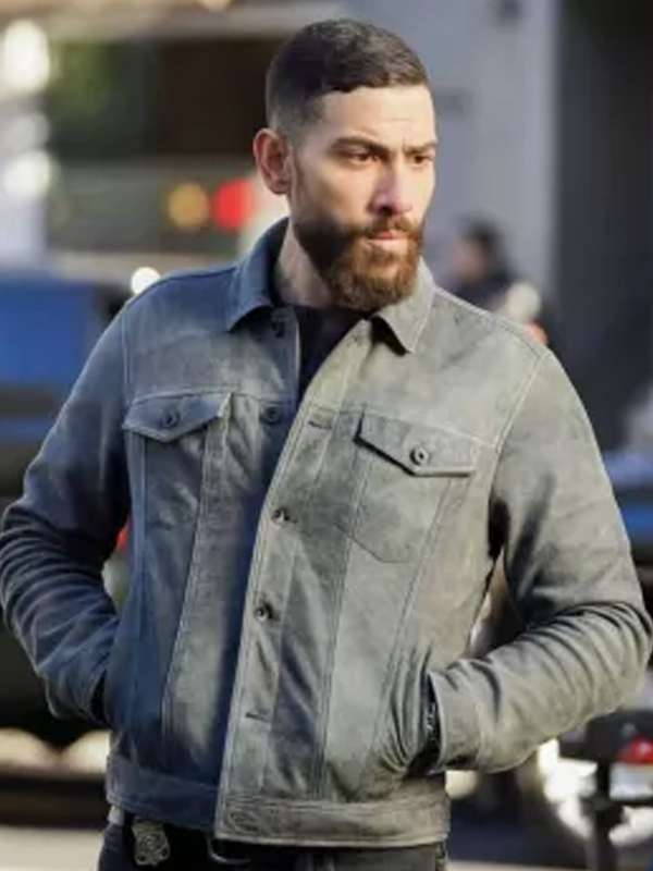 Omar Adom Zidan FBI S05 Leather Jacket