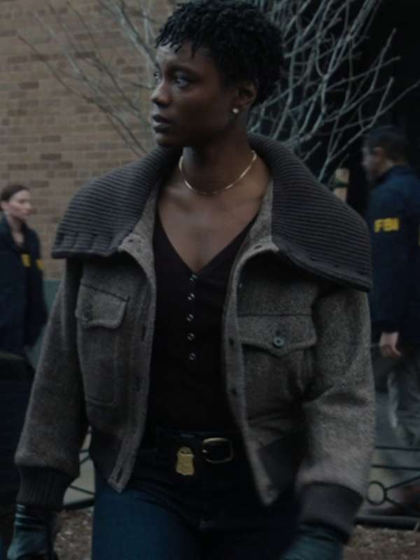 Tiffany Wallace FBI S06 Brown Jacket