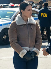 FBI S07 Dani Rhodes Brown Suede Jacket
